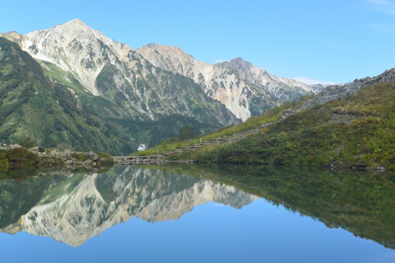 kodama-lodge-green-season-mountain-lake Mountain near Hakuba-Norikura, Japan